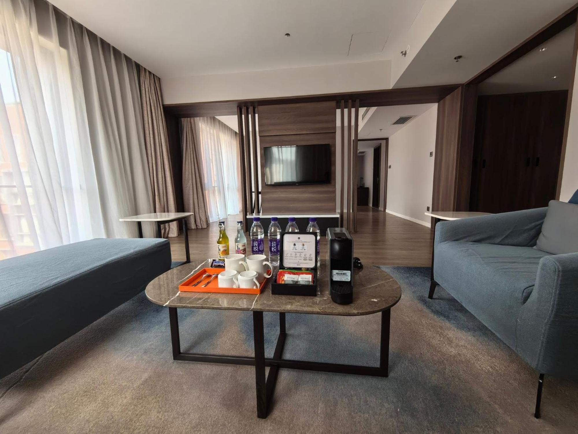 Holiday Inn Express Beijing Shijingshan Parkview By Ihg Exterior foto