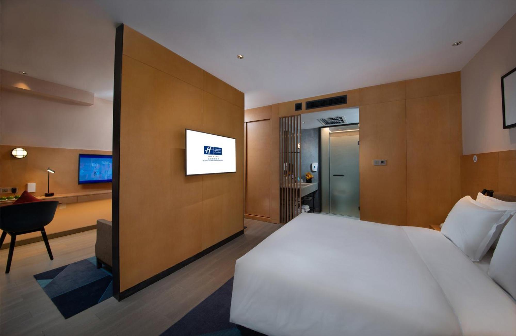 Holiday Inn Express Beijing Shijingshan Parkview By Ihg Exterior foto