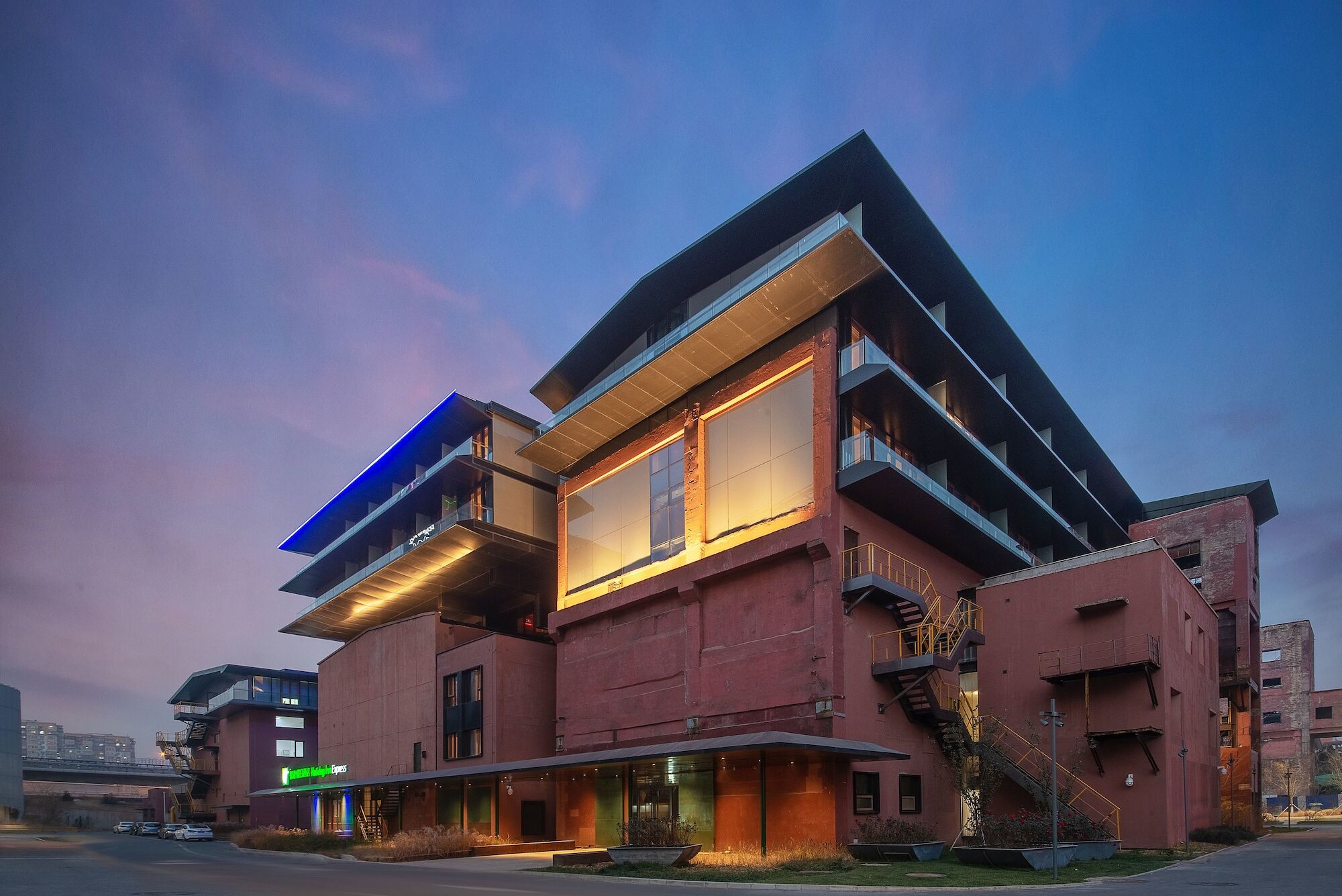 Holiday Inn Express Beijing Shijingshan Parkview By Ihg Exterior foto